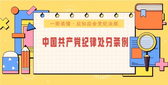 党纪学习 | 一图读懂《中国共产党纪律处分条例》